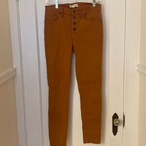 Madewell mid rise skinny jeans size 26